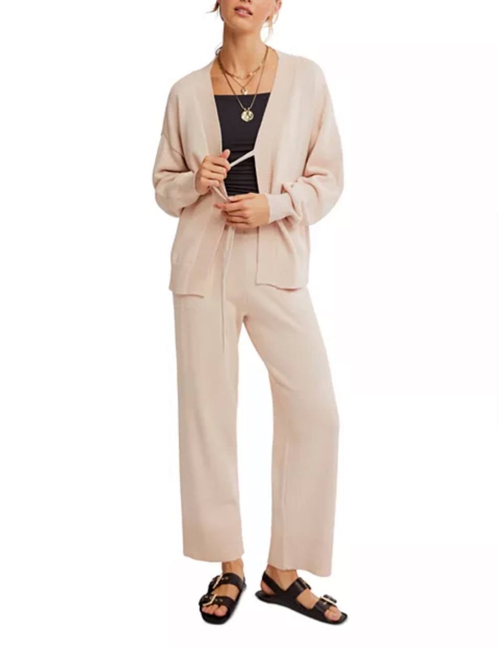 Free People Beach Solar Sweater Set